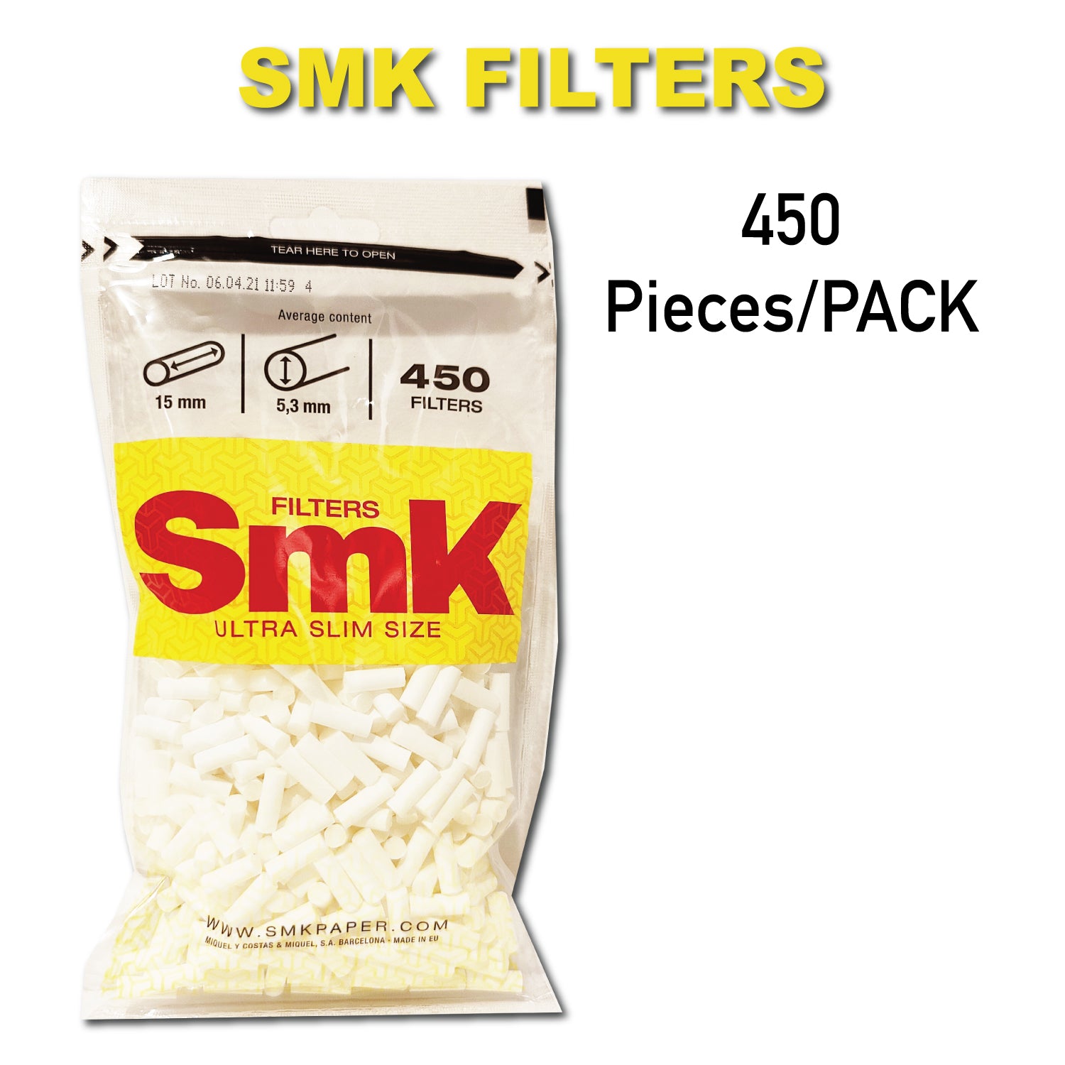 Filter SMK Minimum 10 Bags available from Brown Bear Brisbane