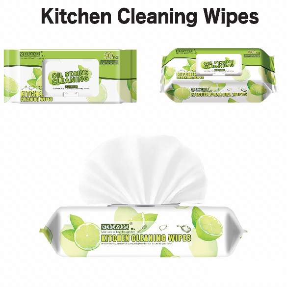 Wipes Kitchen Cleaning 80Pcs available from Brown Bear Brisbane