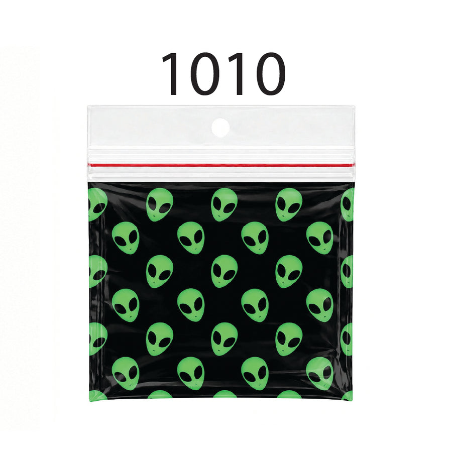 Ziplock Apple Bag 1010 Alien available from Brown Bear Brisbane