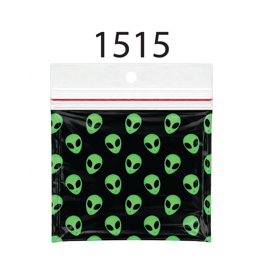Ziplock Apple Bag 1515 Alien available from Brown Bear Brisbane