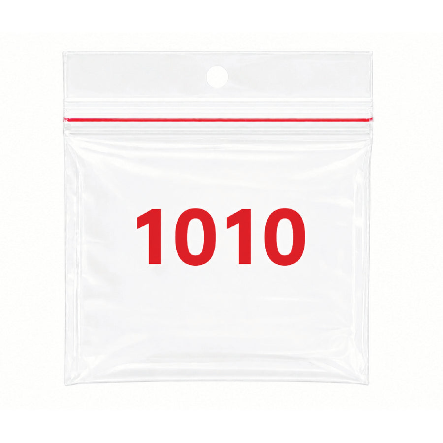 Ziplock Apple Bag Clear 1010 available from Brown Bear Brisbane