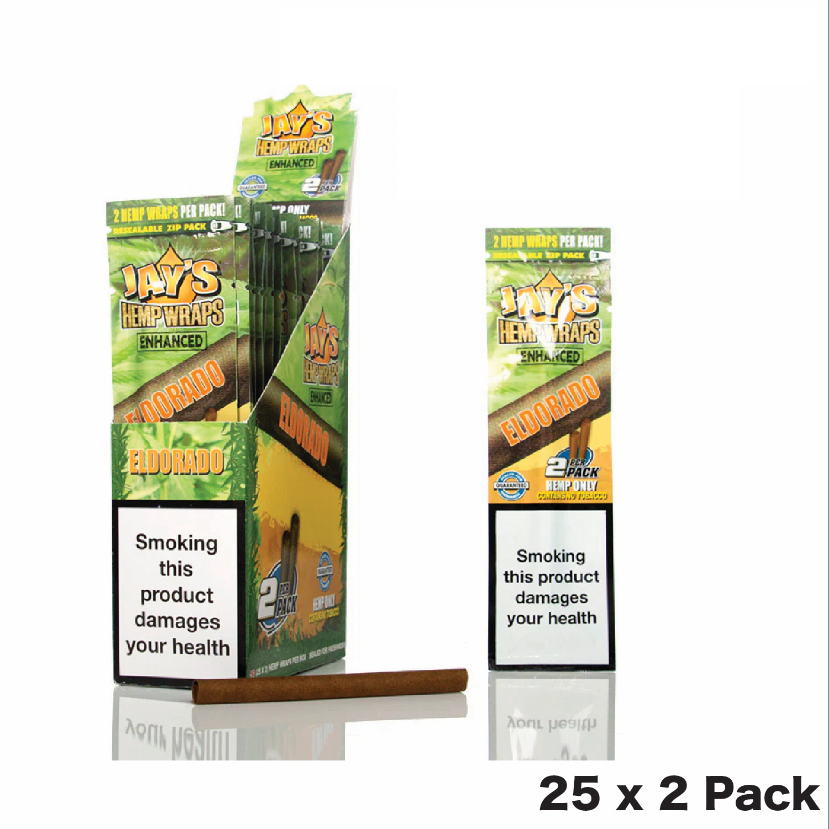 Paper Jays Hemp Wraps Eldorado available from Brown Bear Brisbane