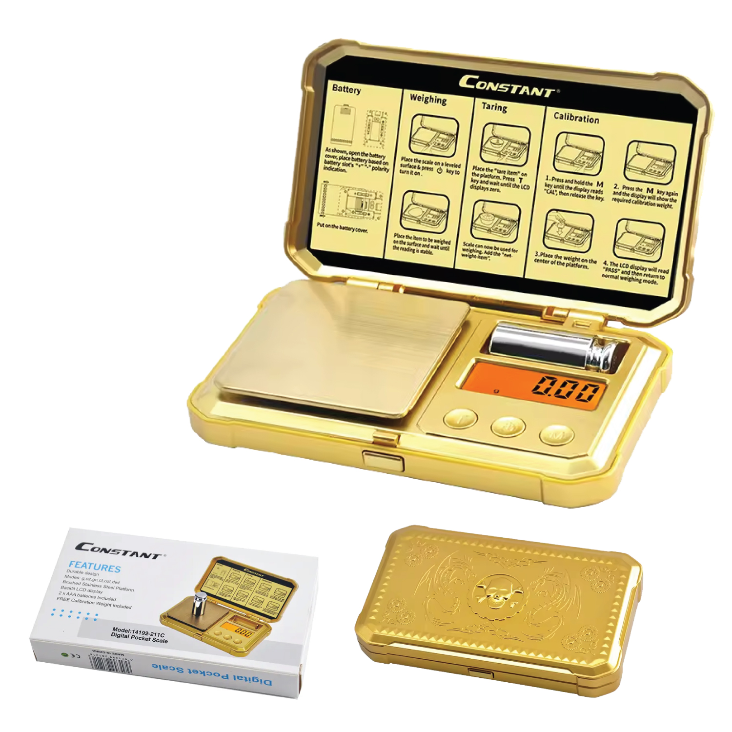 Scale GOLD 211C Cali. weight .01 500g available from Brown Bear Brisbane
