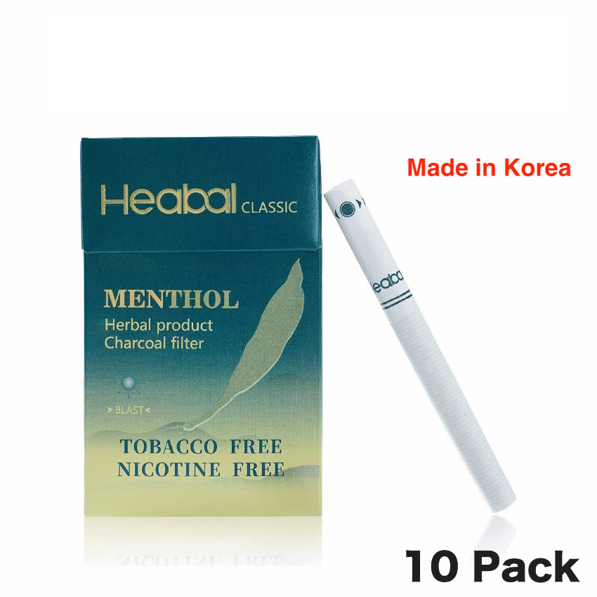 Cigarette Herbal Classic 0 Nicotine Mint available from Brown Bear Brisbane