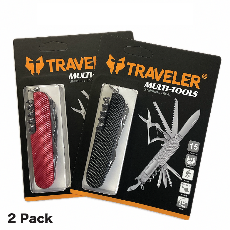 Knife Tool Traveler 15in1 Multi Tool available from Brown Bear Brisbane