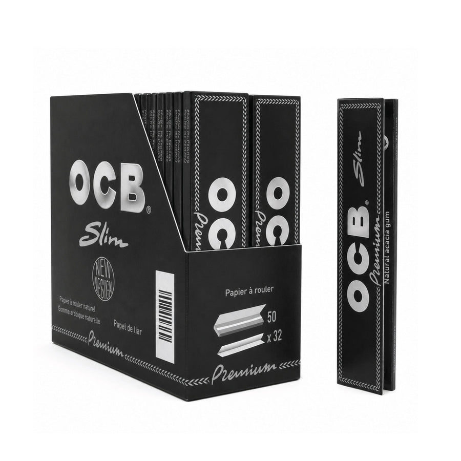 Paper OCB slims 50/pack available from Brown Bear Brisbane