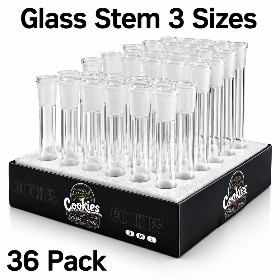 Stem Glass 3 Sizes Socket available from Brown Bear Brisbane