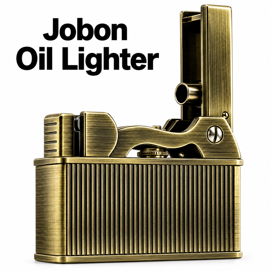 Jobon ZB612 Bronze Oil Lighter available from Brown Bear Brisbane