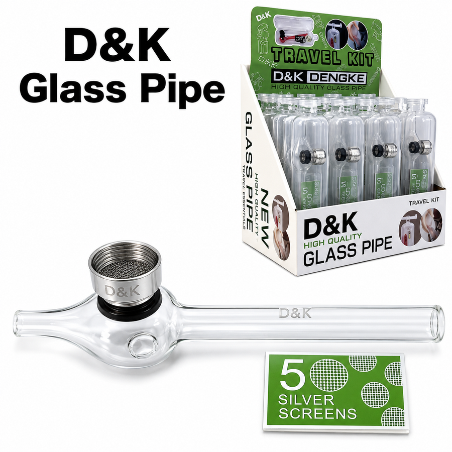 Pipe Glass GP11 D&K with Screen available from Brown Bear Brisbane