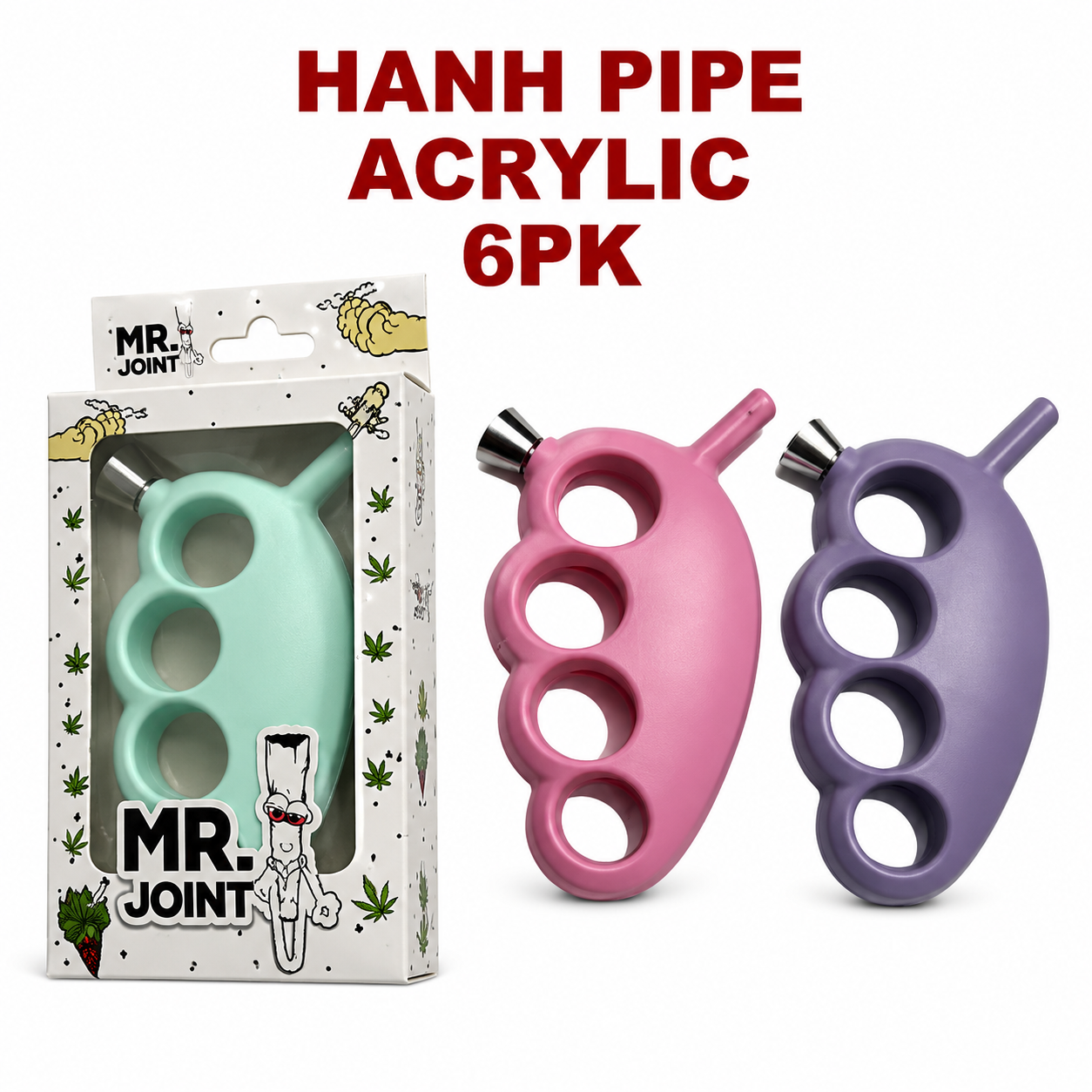 Hand Pipe LAQ-01 Plain Colour available from Brown Bear Brisbane