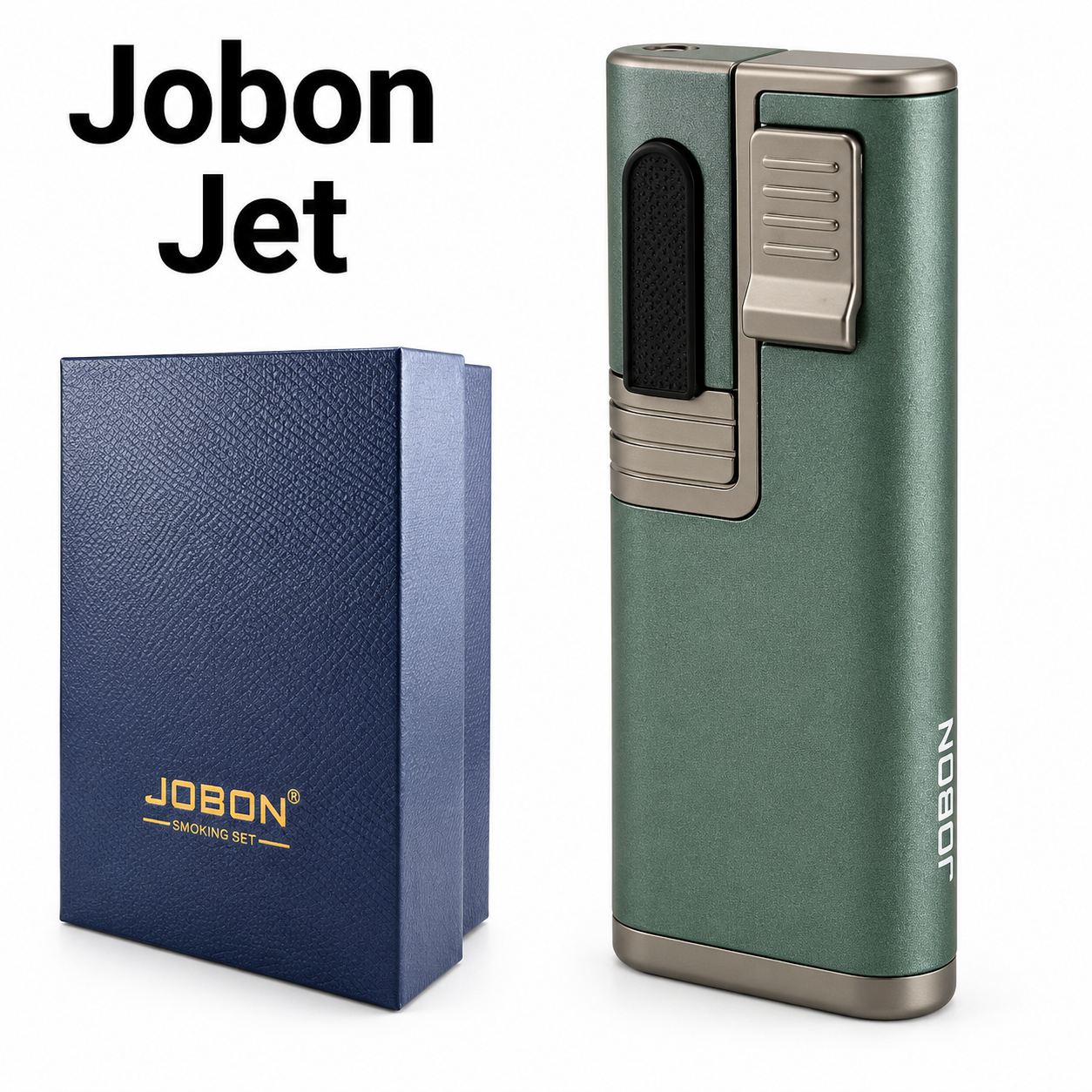 Jobon ZB337-GR Green Jet Flame available from Brown Bear Brisbane