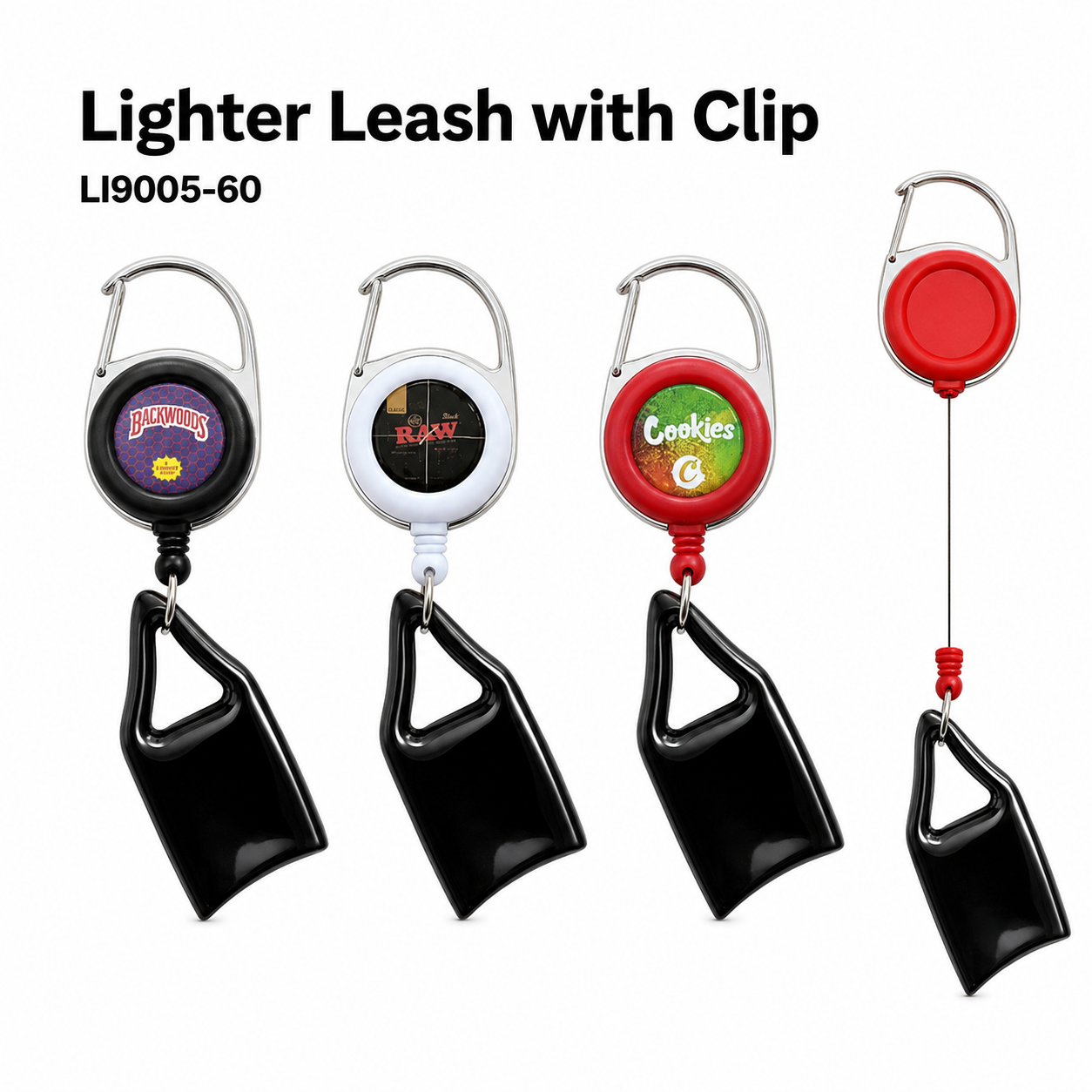 Lighter Leash with Clip Mix Design available from Brown Bear Brisbane