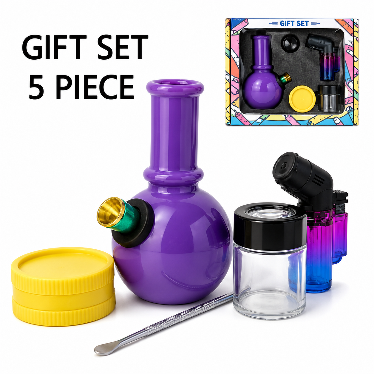 Gift Set LI8009 5 Piece Set Purple available from Brown Bear Brisbane