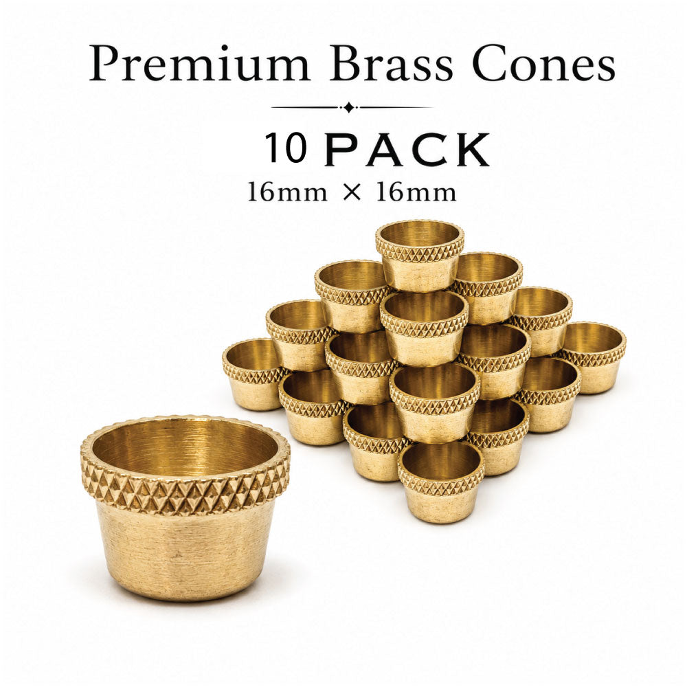 Cone Metal Brass Std. Bonza available from Brown Bear Brisbane