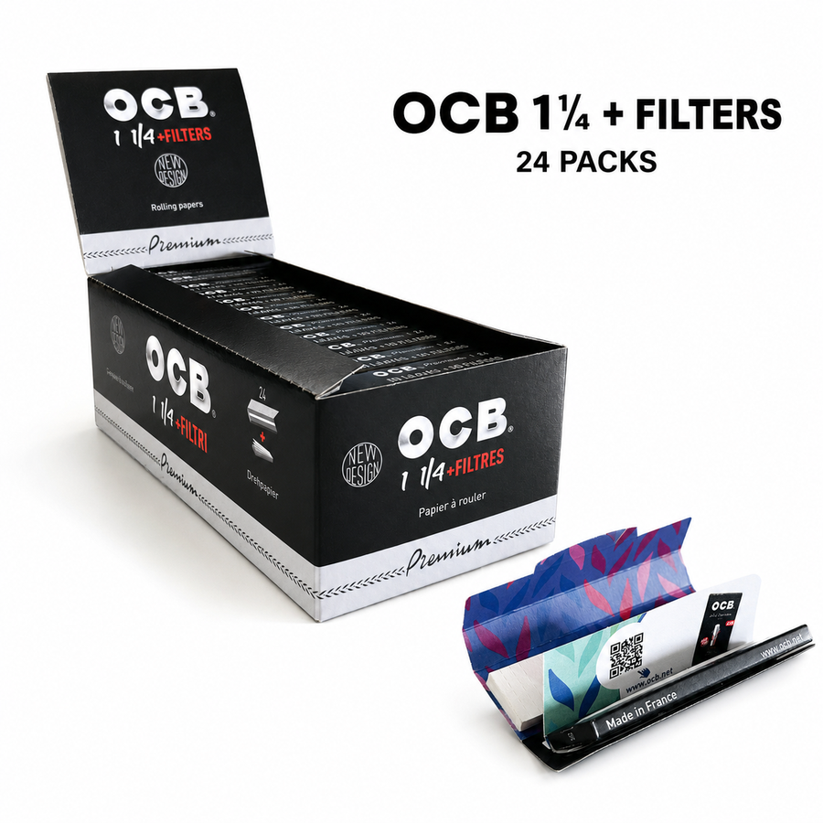 Paper OCB 1 1/4 + TIPS available from Brown Bear Brisbane