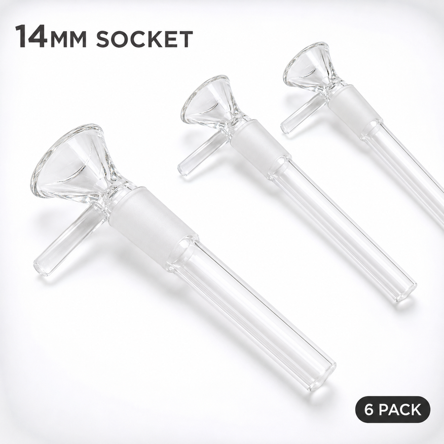 Stem Cone glass 14mm Socket available from Brown Bear Brisbane