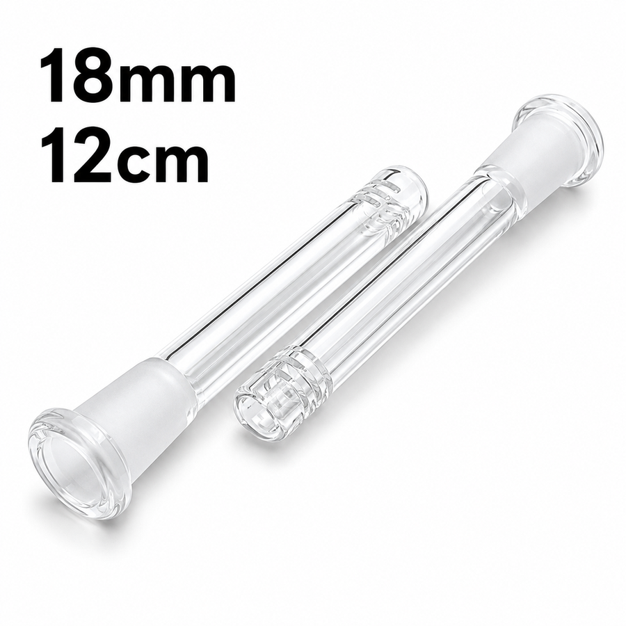 Stem Glass 18mm Socket 10cm long available from Brown Bear Brisbane