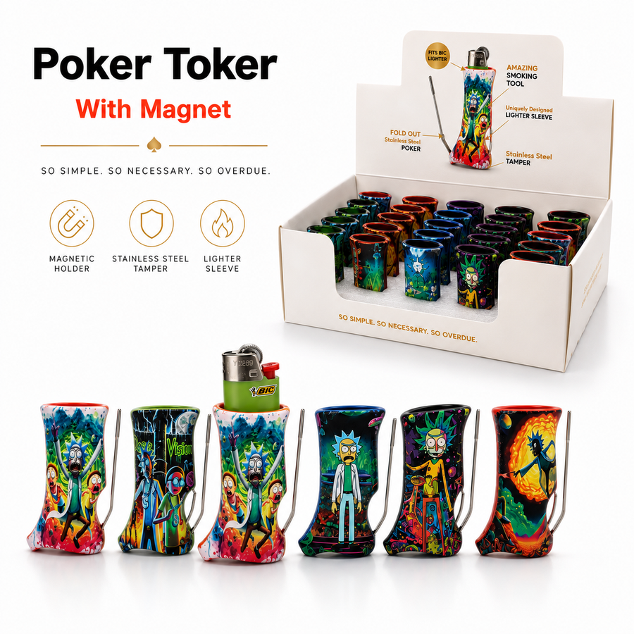 Case Bic Poker Toker with Magnet available from Brown Bear Brisbane