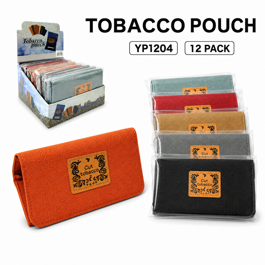 Case YP1204 Tobacco Pouch 6 Colour available from Brown Bear Brisbane