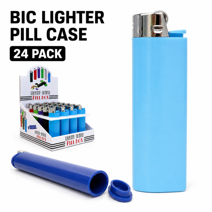 Stash Bic Lighter Pill Case available from Brown Bear Brisbane
