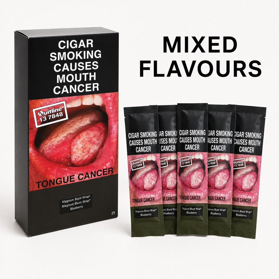 Paper Magnum Blunt wrap Mixed Flavours available from Brown Bear Brisbane