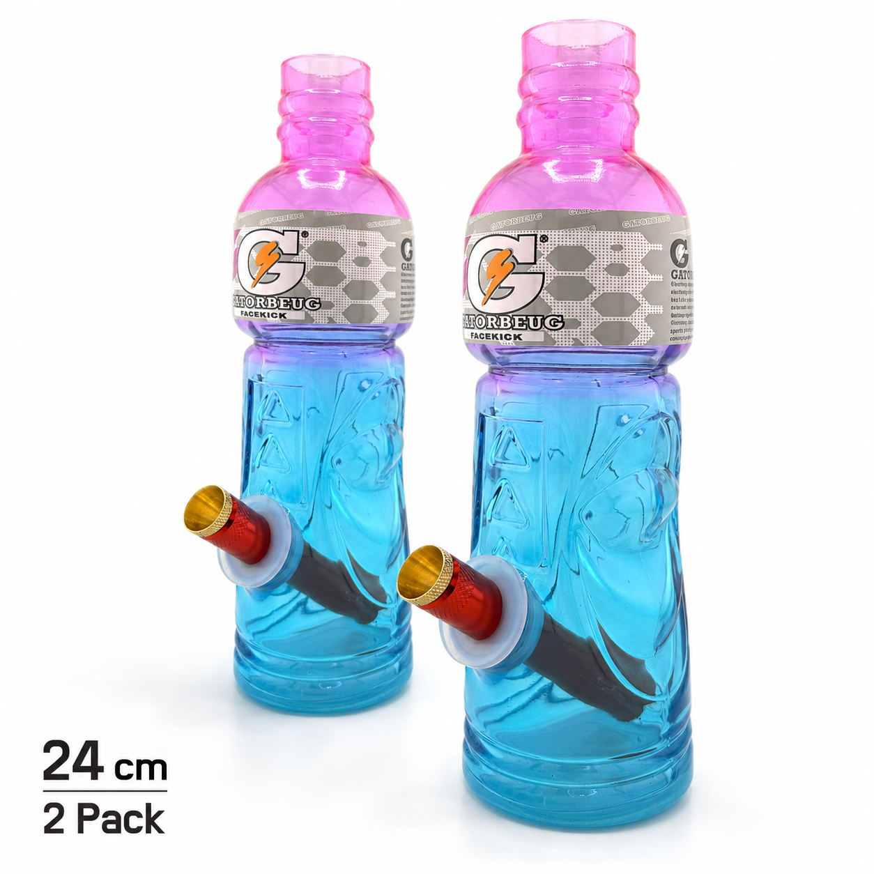 Water Pipe Gatorbeau 24cm Multi available from Brown Bear Brisbane
